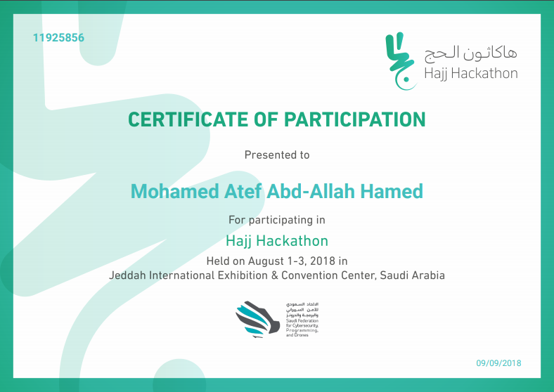 Hajj Hackathon
